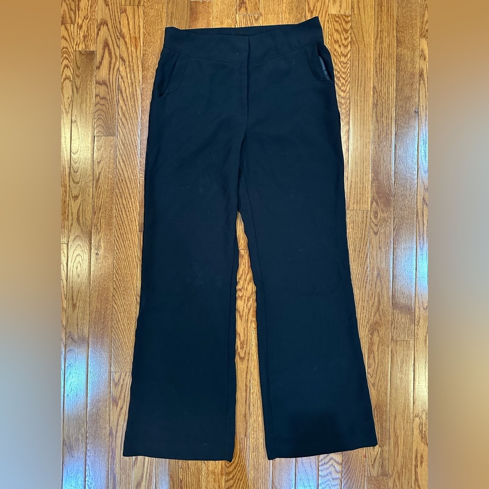 Jules & Leopold black boot cut dress pants women’s size 6 EUC
